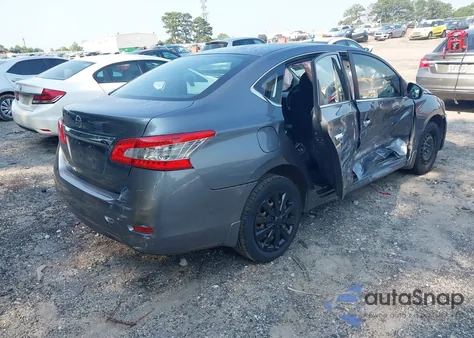 2015 Nissan Sentra S from USA, damaged, VIN 3N1AB7AP5FY380232